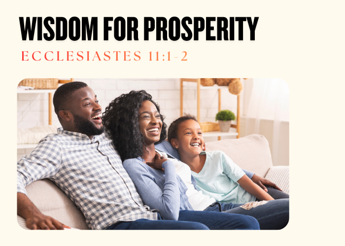 WISDOM FOR PROSPERITY